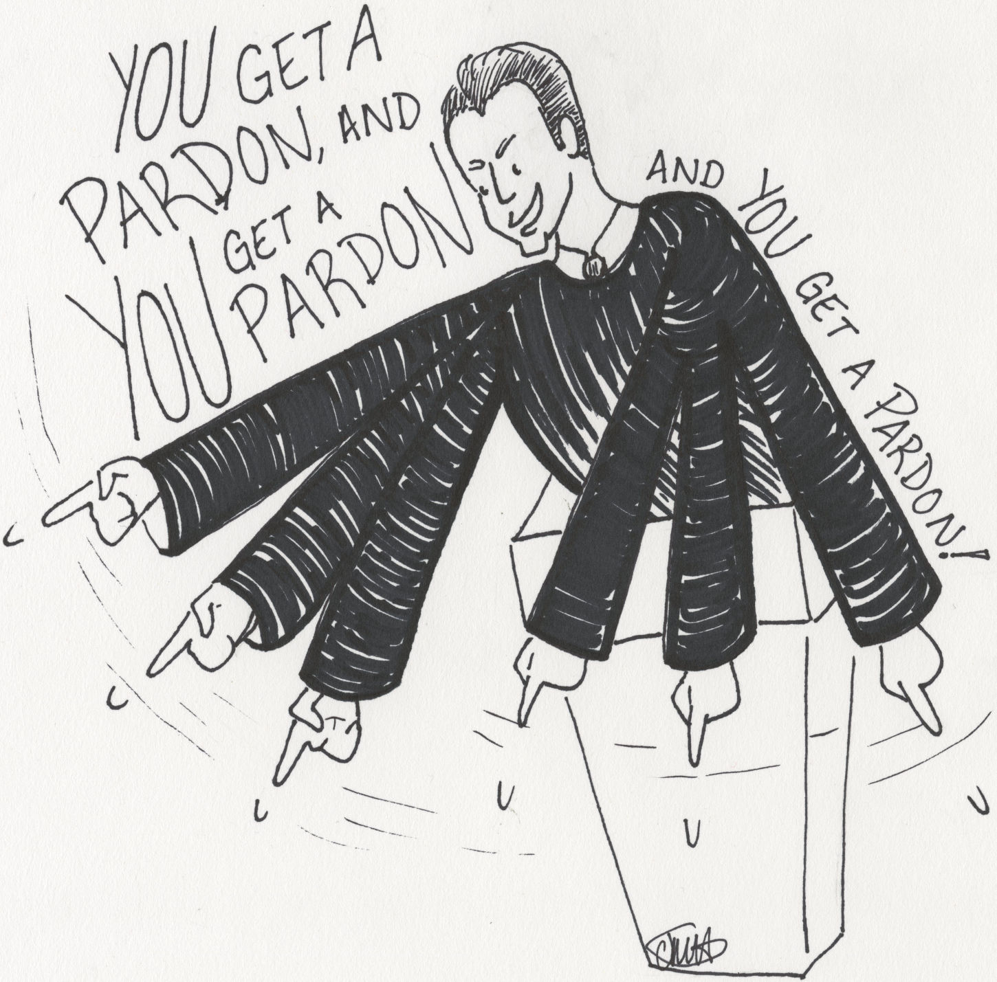 Pardons Cartoon